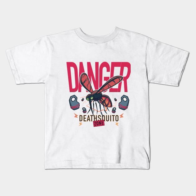 Deathsquito Kids T-Shirt by Susto